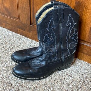 Masterson Boot Company Leather Boots Black Size 6 D